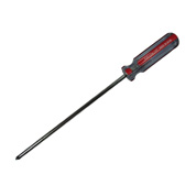 Screw Driver 10in(+) 1/4in Plastic Handle RED 107